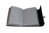 Celtic Handmade Black Color Fluer De Lis Leather Embossed Journal Blank Book Handmade Paper Dairy