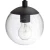 Import Chandelier 5- lights black finish clear seeded glass shade modern chandelier  lights and lighting home from China