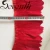 Import Cheap Goose feather fringe ribbon Red color feather trim sewing fabric trimming costume craft decorations from China
