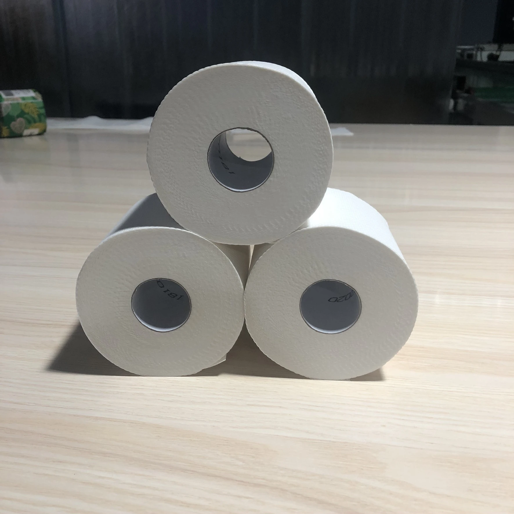 Cheap high quality toilet tissue roll paper 100% pure bathroom bamboo tissue