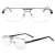 Import Cheap men double bridge eyeglasses glasses eyeglass frame from China