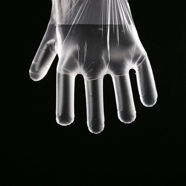 Cheap Multipurpose Disposable Clear Transparent HDPE Food grade PE disposable gloves