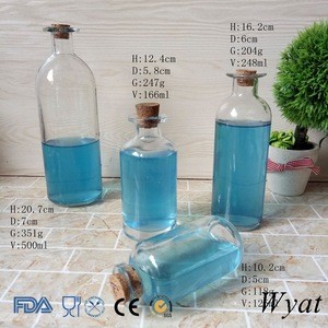 Cheap Narrow Mouth 125ml 250ml 500ml Glass Lab Reagent Bottles
