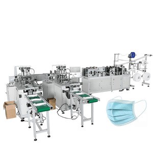 Cheap nonwoven machines medical face mask machine fully automatic disposable surgical face mask making machine