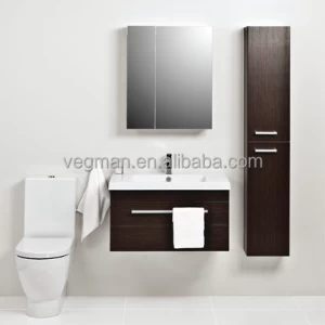 Cheap pvc hotel bathroom vanity and bathroom mirror cabinet designs
