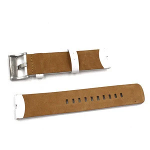 Cheap watch accessories real leather watch band women men leather watch strap band