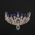 Import Cheerfeel wholesale wedding rhinestone bridal Christmas pageant crowns and tiaras blue HP-402 from China