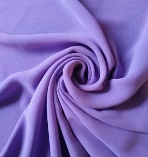 Chiffon Imitated Silk Like Polyester Fabric for Garment Fabric