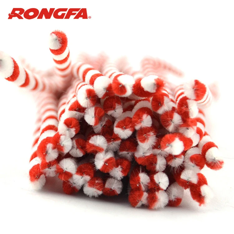 childrens educational toys 6mm*12" double twisted chenille stem diy toys educational kit