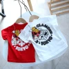 Children&#x27;s clothing summer baby short-sleeved T-shirt tops boys and girls pure cotton bottoming shirt