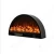 Import China Factory Modern Design Decorative flame Fire place Electric from China