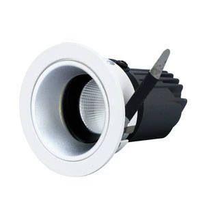 China jiangmen manufacturer wholesaler 5W 12W 18W CE Rohs hotel mall office concentrated cob led recessed ceiling