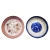 Import China Machine Printing Porcelain Plates Pad Printed Ceramic Plate Blue Design Porcelaon  Porcelain Fruit Plate Dinnerware from China