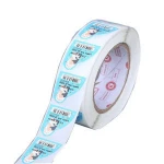 China manufacturer custom food usage pvc waterproof stickers die cut label and sticker