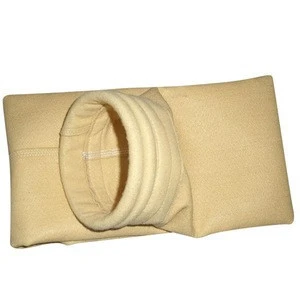 China manufacturer dedusting filter bags of polyester/aramid/pps/ptfe/acrylic fiber