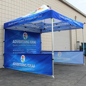 China Manufacturers 3x3 Custom Foldable Aluminum Popup Trade Show Tent for Outdoor Events