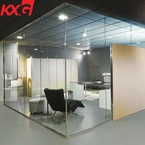 China professional building glass factory supply glass brick partition wall