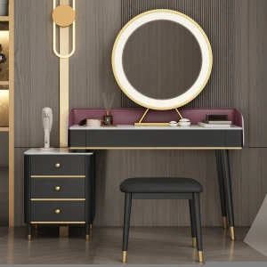China Quality Manufacturer Supply Multifunctional Light Luxury Dressing Table