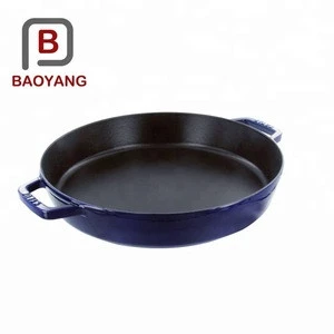 China supplier cast iron casting ceramic cookware