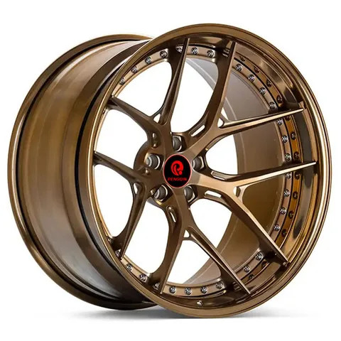 China wheels manufacturers Concave 20 Inch Customized Custom Car tyre Alloy Multi Spoke 2 Piece Forged Wheels Rims e60