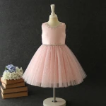 China wholesale children's clothing new flowers cotton kid floral dress for 3 year old girl dress fancy kid dress