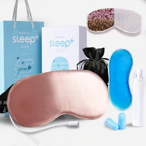 Chinese medicine eye mask for sleep shading hot compress heater usb heating charging eye protection to relieve eye