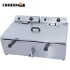 CHINZAO  China Factory Wholesale Stainless Steel Electric Free Oil Fryer For Fryers Parts