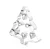 Import Christmas Series Large Size 3D Baking Tool High Quality Metal Xmas Tree Cake Pie Mold Cookie Biscuit Cutter Stamp from China