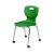 Import Chrom Frame Four- Leg One Piece Injection Mold Polypropylene School Student Chair from China