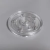 Clear Acrylic Rotating Swivel Stand with Steel Ball Bearings Heavy Duty Lazy Susan Turntable Organizer