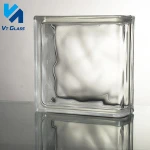 Clear Misty Cloudy Glass Blocks/Clear Misty Cloudy Bricks