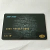 CMYK CR80 Credit Card Size Plastic Card Embosseing number /Embossing Machine Business Card