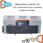 CNC Aluminium Alloy Curtain Wall Notchning Machine