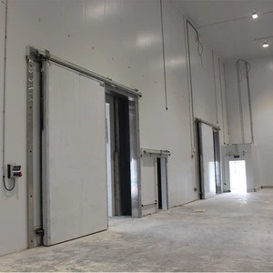 cold storage room sliding door , standard industrial negative cold room