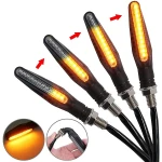 Color Flowing Flashing Running Dynamic LED Tail Light Indicator Motorcycle sequential LED Turn Signal