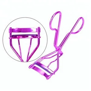 Colored Stainless Steel Lady Eyelash Curler for Makeup