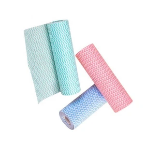 Colorful Disposable Pre-Cut Classic Paper Kitchen Towel