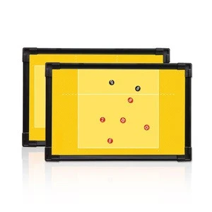 colorful magnetic tactic board for volleyball