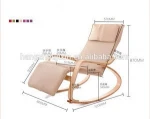 Comfortable Zero Gravity Sun Bed DK Folding Beach Chaise wooden sun Lounge Chair