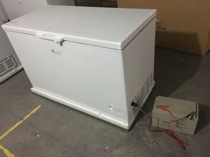 Commercial 3years warranty 208L dc solar chest freezer refrigerator fridge