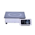 Commerical electric cooktop stove built in, restaurant hot pot table with induction cooker