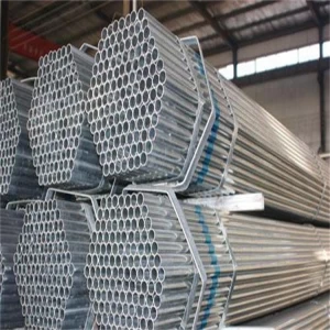 construction materials Q235 carbon steel pipe/ ERW steel pipe made in China