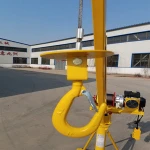 Construction Mini Crane Building Material Lifting David Hoist Winch Crane Window Lifter 500kg Davit Hoist Construction