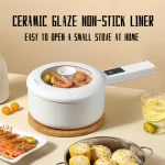 Cookware Round Ceramic Casserole Non-stick Custom Pot Easy to Use Cooking Food Soup Pot With Customized Color