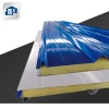 Corrugated insulated glasswool exterior Sandwich panel for building warehouse