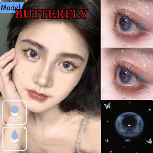 Cosmetic Color Contact Lenses Butterfly