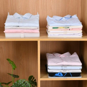 Creative plastic folding clothes t-shirt different type of Fold garment board