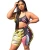 Import Creative Print Plus Size Crop Top And Shorts Set Woman 2 piece sets Apparel from China