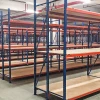 Cross-beam Adjustable metal storage racking  warehouse shelves Medium-sized shelves with plywood or steel plates
