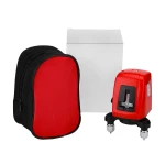 Cross Red Laser Level 360 Degree Self-leveling 1V1H 2Lines 1 Point Horizontal And Vertical Nivel Laser with Bag